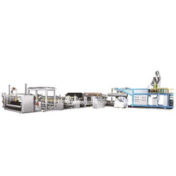 ZLX-C系列汽車(chē)內(nèi)飾/地毯/腳墊擠出淋膜復(fù)合生產(chǎn)線